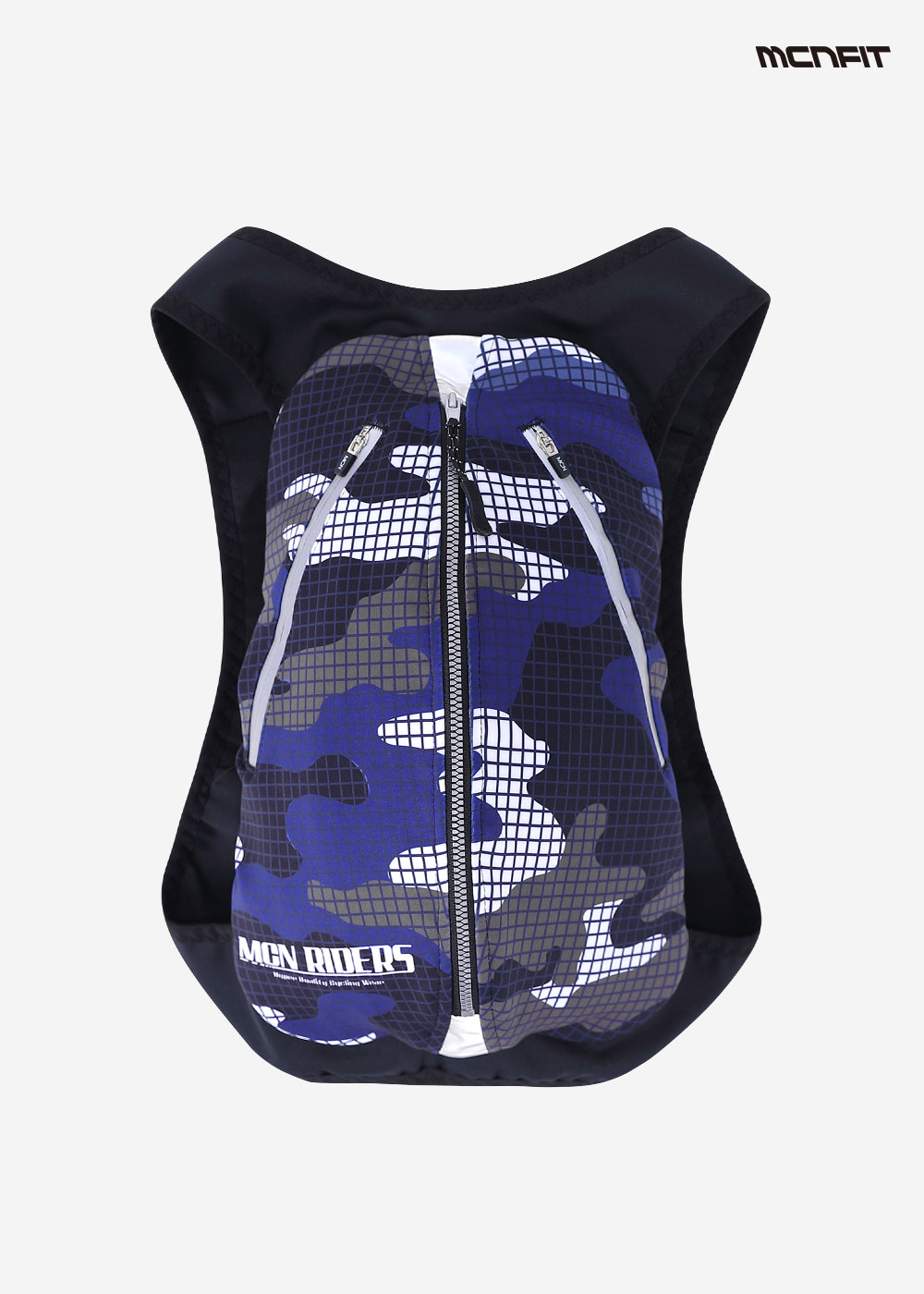 mcnfishingMCN FIT-BAG 블루 카모플라주낚시배낭, 보조가방, 기능성백팩스포츠 운동 조깅 등산 레저 학생 헬스